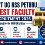Govt UG HSS Peturu Guest Faculty Recruitment 2026