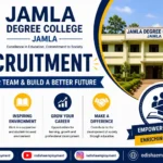 Jamla Degree College Jamla Recruitment 2026: Walk-in Interview