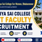 Sri Sathya Sai College for Women Bhubaneswar Recruitment 2026 | Guest Faculty | Apply Now